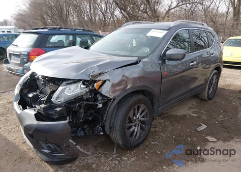 2016 Nissan Rogue Sl from USA, damaged, VIN 5N1AT2MV7GC847664